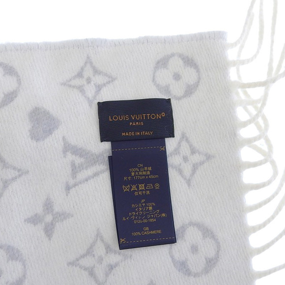 Louis Vuitton Game On Muffler Cashmere Gri - Picture 7 of 7